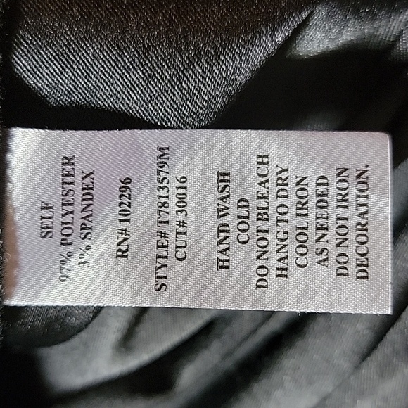 Connected Apparel Sleeveless Black Dress with Pearl Collar Size 8 EUC - Picture 8 of 10